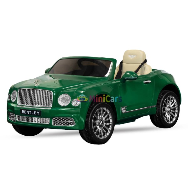 Bentley Mulsanne Kinder Elektroauto 2x35W 12V Soft Start | Minicars.fr