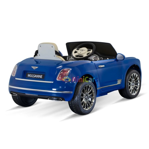 Bentley Mulsanne Électrique Enfant 2x35W 12V - Soft Start | Minicars.fr