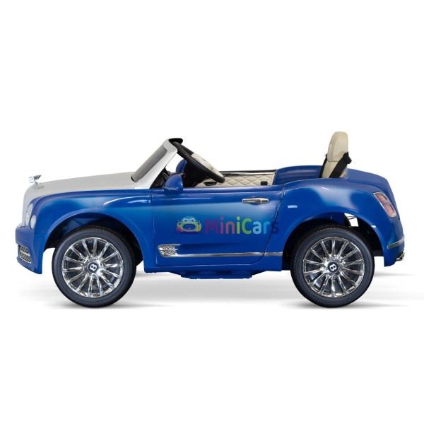 Bentley Mulsanne Électrique Enfant 2x35W 12V - Soft Start | Minicars.fr