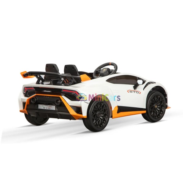 Lamborghini Huracan STO eléctrico niño con mando 2.4G | Minicars.es