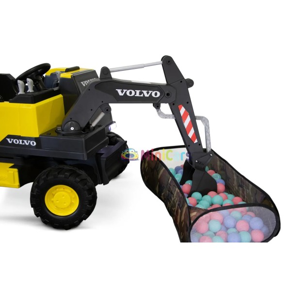 Pelleteuse Enfant Volvo 2x35W Télécommande 100m