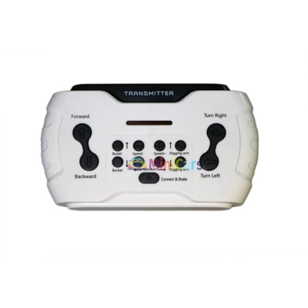 Escavatore Elettrico Bambini Volvo 2x35W Telecomando 100m