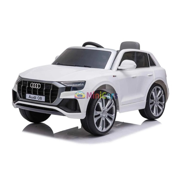 Audi Q8 Eléctrico Niño 2x30W 1 Plaza Puertas LED | Minicars.fr