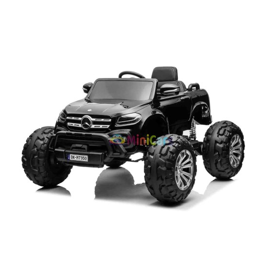 Monster Truck Elektroauto Kinder Mercedes 4x35W Allradantrieb | Minicars.fr