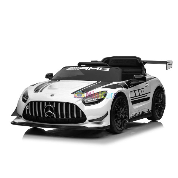 Mercedes AMG GT3 12V 2-Sitzer Kinder Elektroauto | Minicars.fr