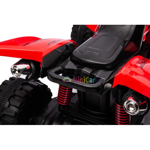 Quad Eléctrico Niño 12V 2x30W con Telecommando Parental | Minicars.es