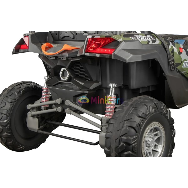 Buggy Elettrico 4 Posti 12V 4x4 - Avventura Fuoristrada Sicura