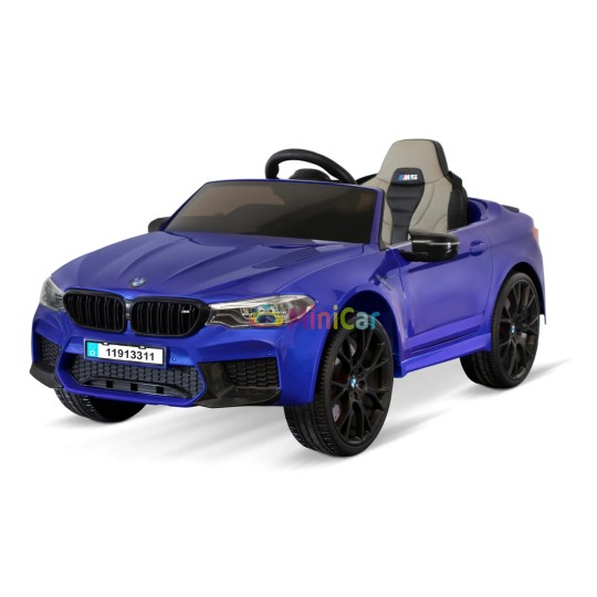 BMW M5 électrique enfant 2x35W 12V Soft Start | Minicars.fr