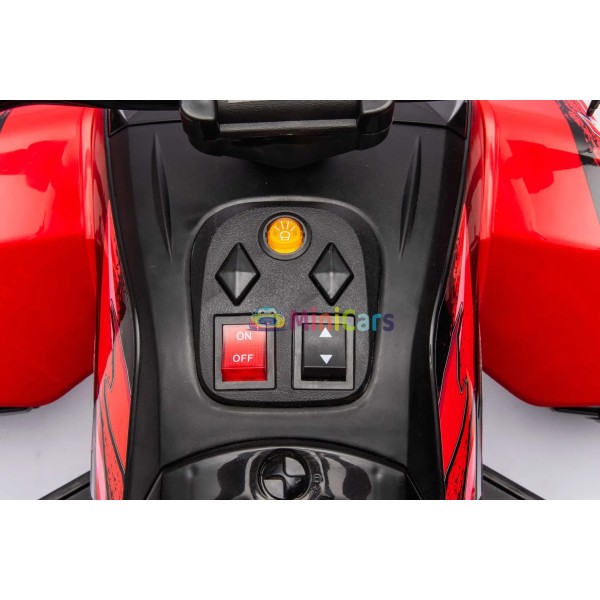 Quad électrique enfant 12V 2x30W télécommande parentale | Minicars.fr