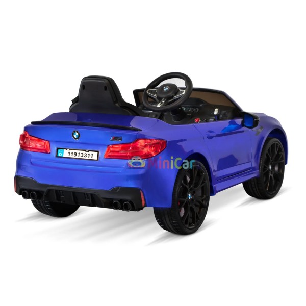 BMW M5 Elettrica Bimbo 2x35W 12V con Telecomando | Minicars.fr