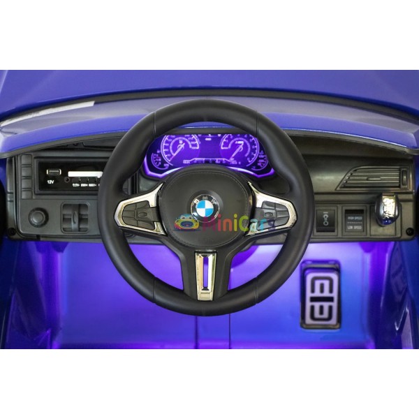 BMW M5 électrique enfant 2x35W 12V Soft Start | Minicars.fr