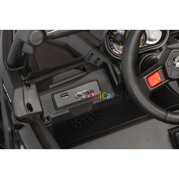 2-Sitzer Buggy 12V 4x4 Allrad 4x30W | Minicars.fr