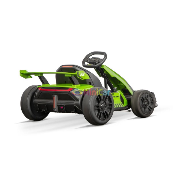 Kart Elettrico F1 Style Racing 2x150W 24V Bambini | Minicars.fr