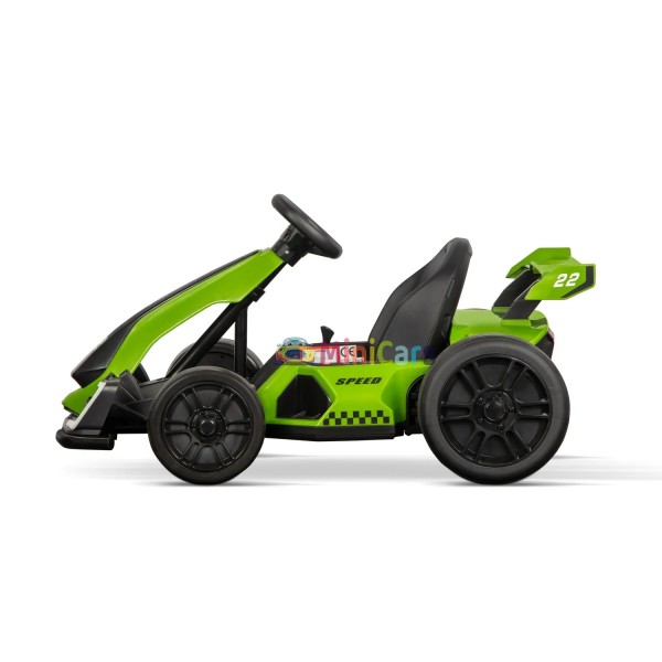 Kart eléctrico F1 Style Racing 24V 2x150W niños | Minicars.es