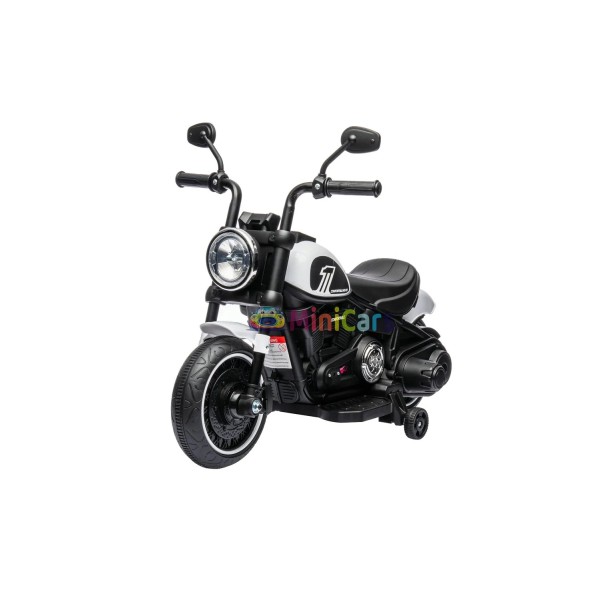 Moto Eléctrica Infantil Harley 6V 15W Ruedas Desmontables | Minicars.fr