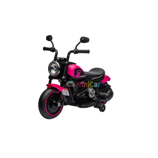 Moto Elettrica Bambino Harley 6V 15W Ruote Rimovibili | Minicars.fr