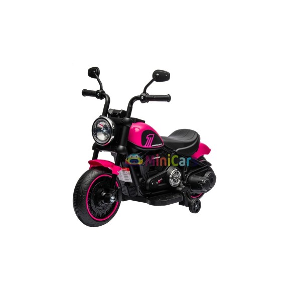 Moto Électrique Enfant 6V 15W Harley Roues Amovibles | Minicars.fr