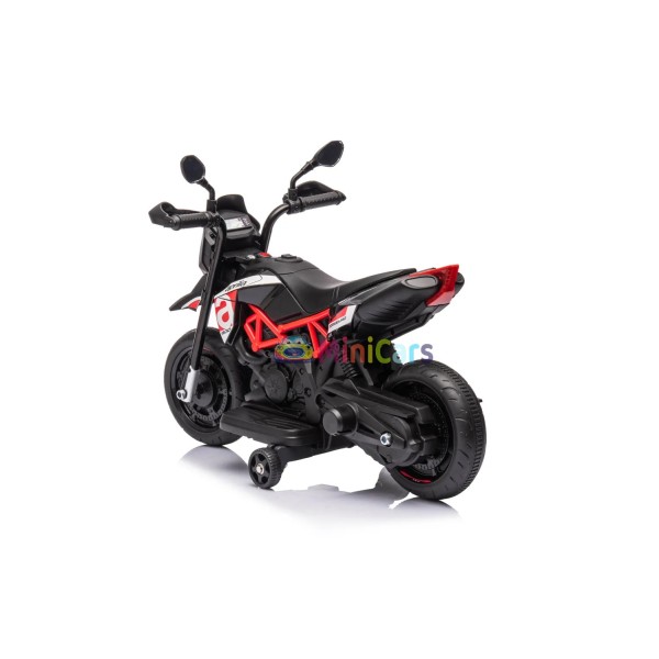 Moto électrique Aprilia Dorsoduro 12V 18W - Design Racing Sécurité
