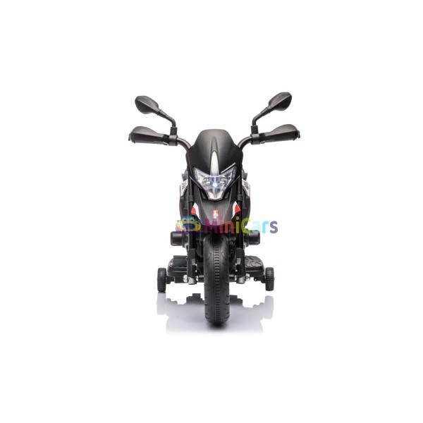 Moto Elettrica Bambini Aprilia Dorsoduro 12V 18W - Design Racing | Minicars.fr