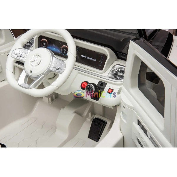 Mini Mercedes EQG Eléctrico 2x35W 12V - Coche Niño Premium