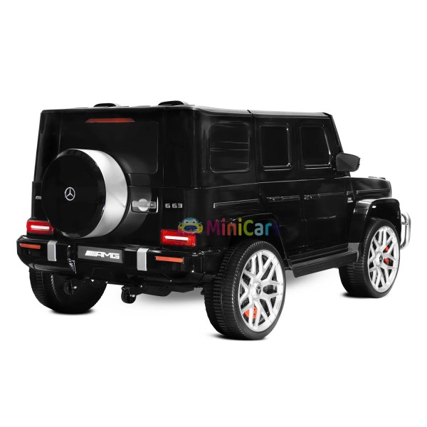 Mercedes AMG G63 12V elektrische auto 4x35W | Minicars.fr