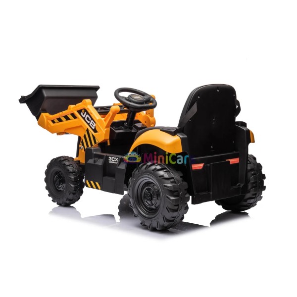 Elektrische JCB graafmachine 12V 2x30W met ouderbediening