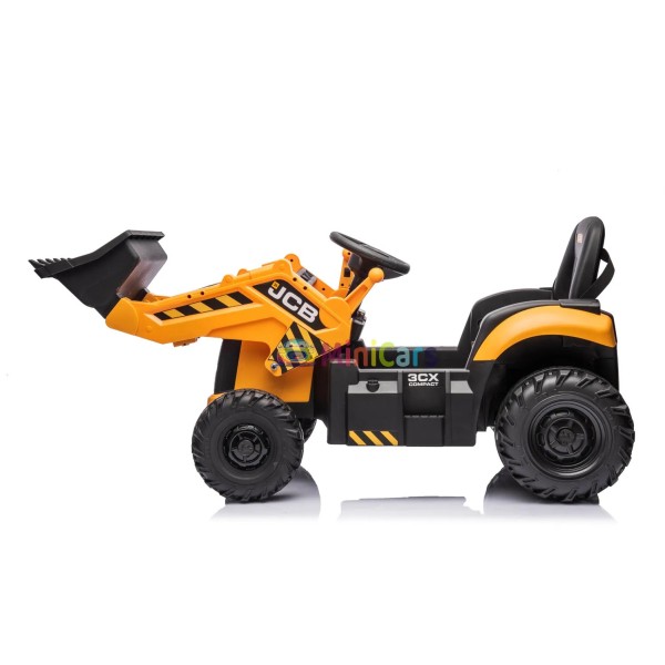 Elektrische JCB graafmachine 12V 2x30W met ouderbediening