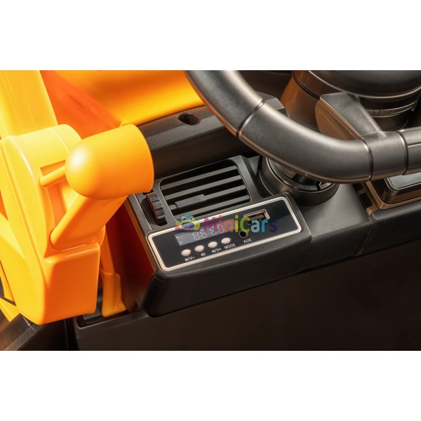 Elektrische JCB Baggerschaufel 12V 2x30W mit Fernbedienung