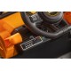 Pelleteuse électrique enfant JCB 4 en 1 2x30W télécommande | Minicars.fr