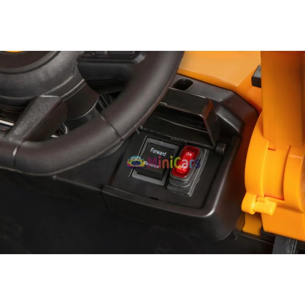 Elektrische graafmachine JCB 4 in 1 2x30W met ouderbediening | Minicars