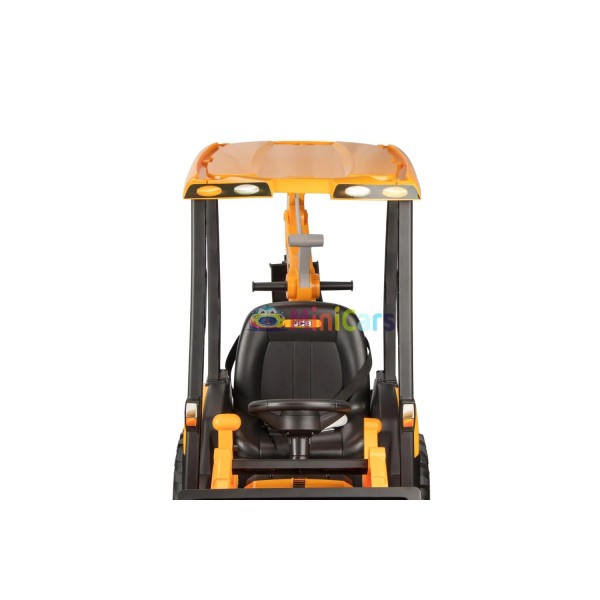 Escavatore Elettrico Bambino JCB 4 in 1 2x30W Telecomando | Minicars