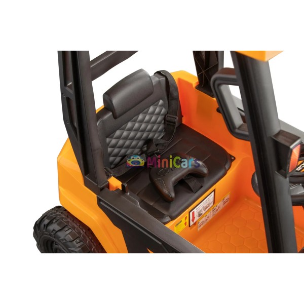 Chariot élévateur électrique enfant JCB Forklift 2x30W 10kg | Minicars.fr