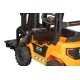 Elektrischer Gabelstapler JCB Forklift 2x30W 10kg für Kinder | Minicars.fr