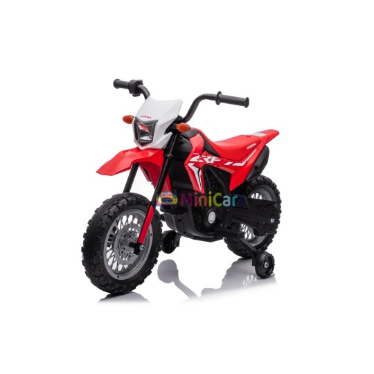 Moto électrique 6V 20W Honda CRF300L avec roues amovibles