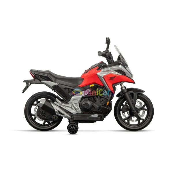 Moto électrique enfant 12V 2x25W Honda NC750X | Minicars.fr