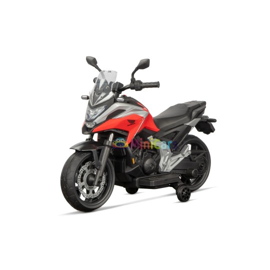 Moto elettrica bambini 12V 2x25W Honda NC750X | Minicars.fr