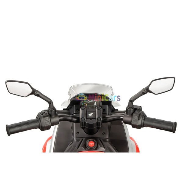 Moto électrique enfant 12V 2x25W Honda NC750X | Minicars.fr
