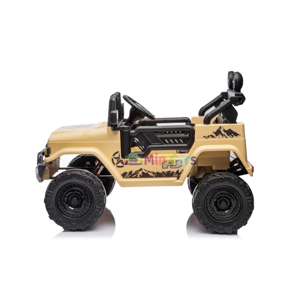 Toyota FJ 4x4 Elektroauto Kinder Allradantrieb 4x25W 2 Sitzer | Minicars.fr
