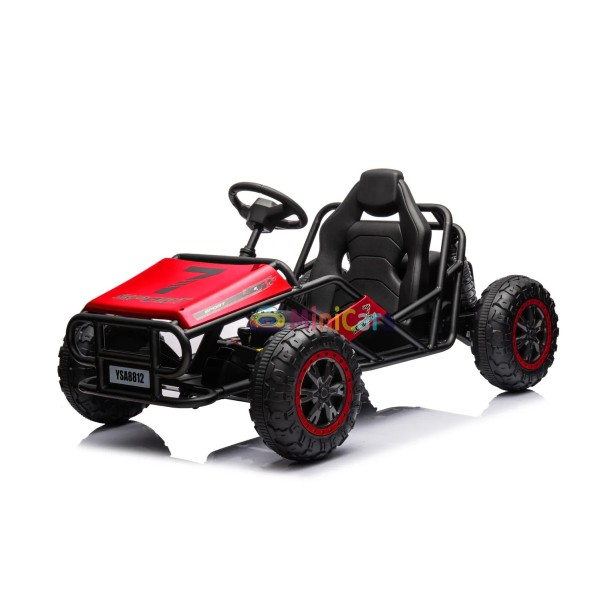 Buggy Électrique Enfant 24V 2x55W Sport Racing | Minicars.fr