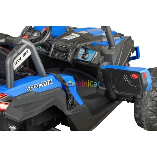 Buggy électrique 2 places traction intégrale 4x55W | Minicars.fr