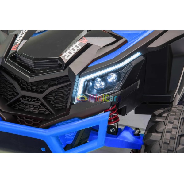 Elektro Buggy UTV ULTRA 2 Sitzer Allradantrieb 4x55W | Minicars.fr