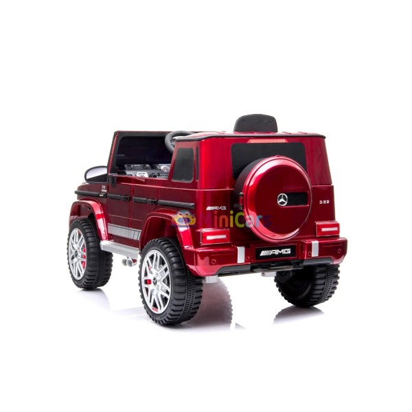 Mercedes G63 AMG électrique enfant 2x25W - SUV luxe | Minicars.fr