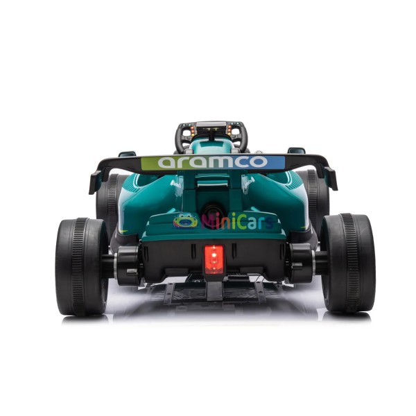 Formula 1 Aston Martin Aramco Niño 2x55W - Coche Eléctrico