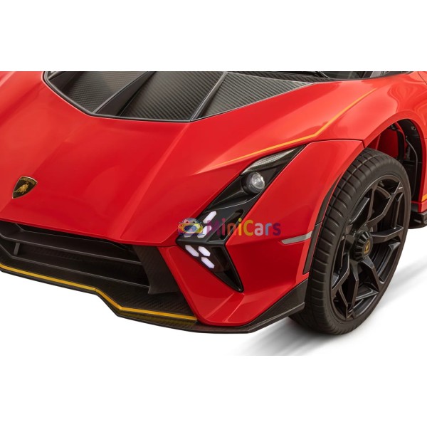 Voiture Électrique Enfant Lamborghini Autentica 4x25W Transmission Intégrale