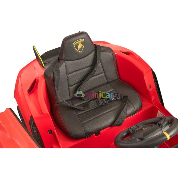 Macchina Elettrica Lamborghini Autentica 4x25W Trazione Integrale | Minicars.fr