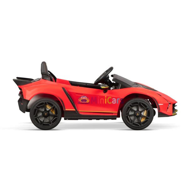 Macchina Elettrica Lamborghini Autentica 4x25W Trazione Integrale | Minicars.fr