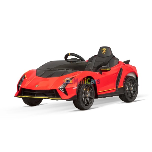 Macchina Elettrica Lamborghini Autentica 4x25W Trazione Integrale | Minicars.fr