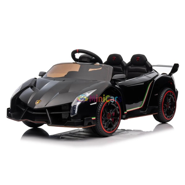 Lamborghini Veneno Elektrische Kinderauto 12V 4x25W | Minicars.fr