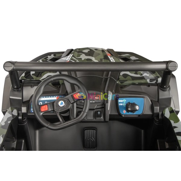 Buggy 12V 4x4 2 places 220W - Véhicule tout-terrain enfant
