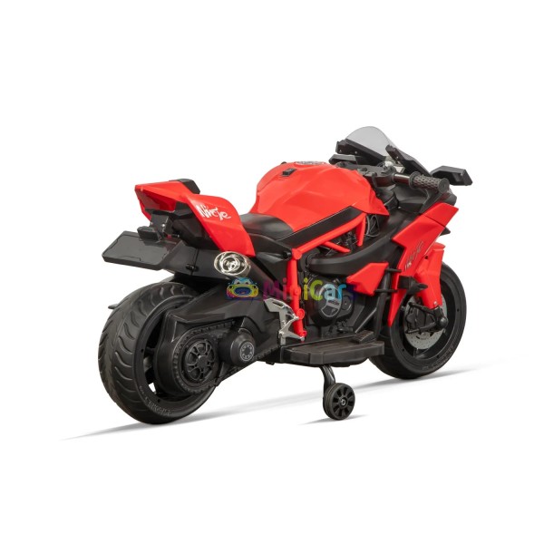 Moto Eléctrica Niño 12V 2x25W R1800 MP3 LED | Minicars.fr